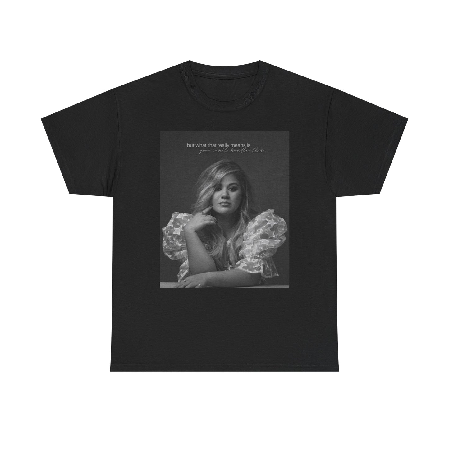 Kelly Clarkson T shirt Retro Poster Pop Music Unisex Heavy Cotton Tee