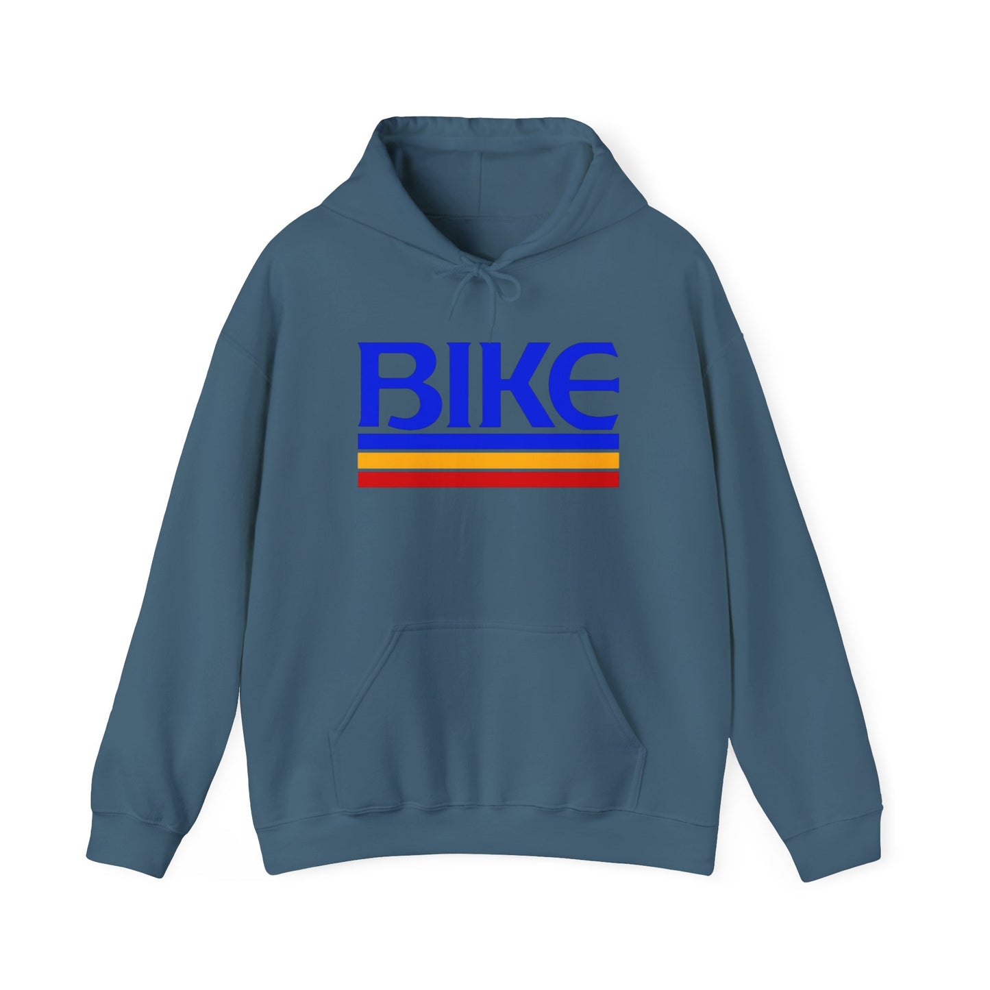 Bike Retro 90s Graphic Hoodie Unisex Heavy Blend™ Hooded Sweatshirt