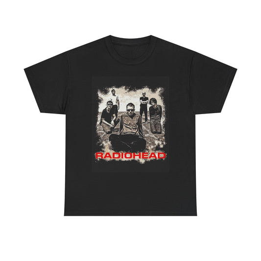 Radiohead Retro Graphic T Shirt Cotton Tee Apparel New