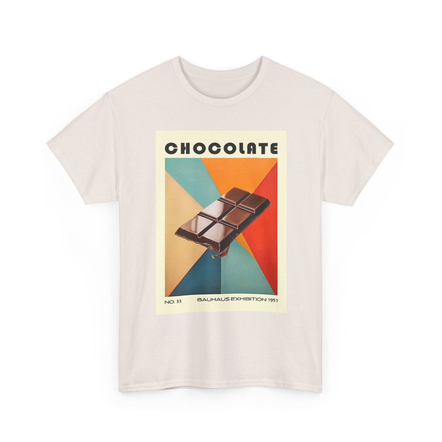 Chocolate Bar Graphic T Shirt Vintage Retro Poster Unisex Heavy Cotton Tee