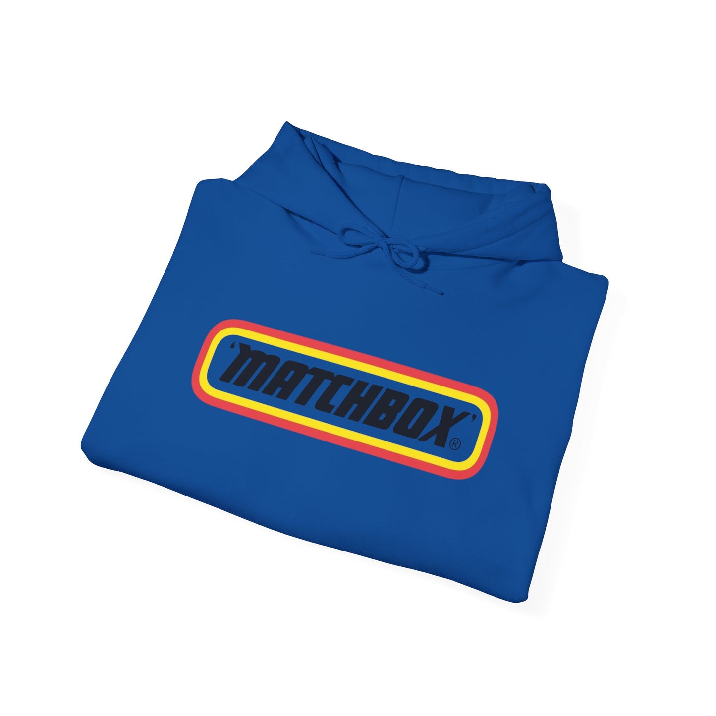 Matchbox Logo Retro Toys Graphic Hoodie Unisex Heavy Blend™ Hooded Sweatshirt
