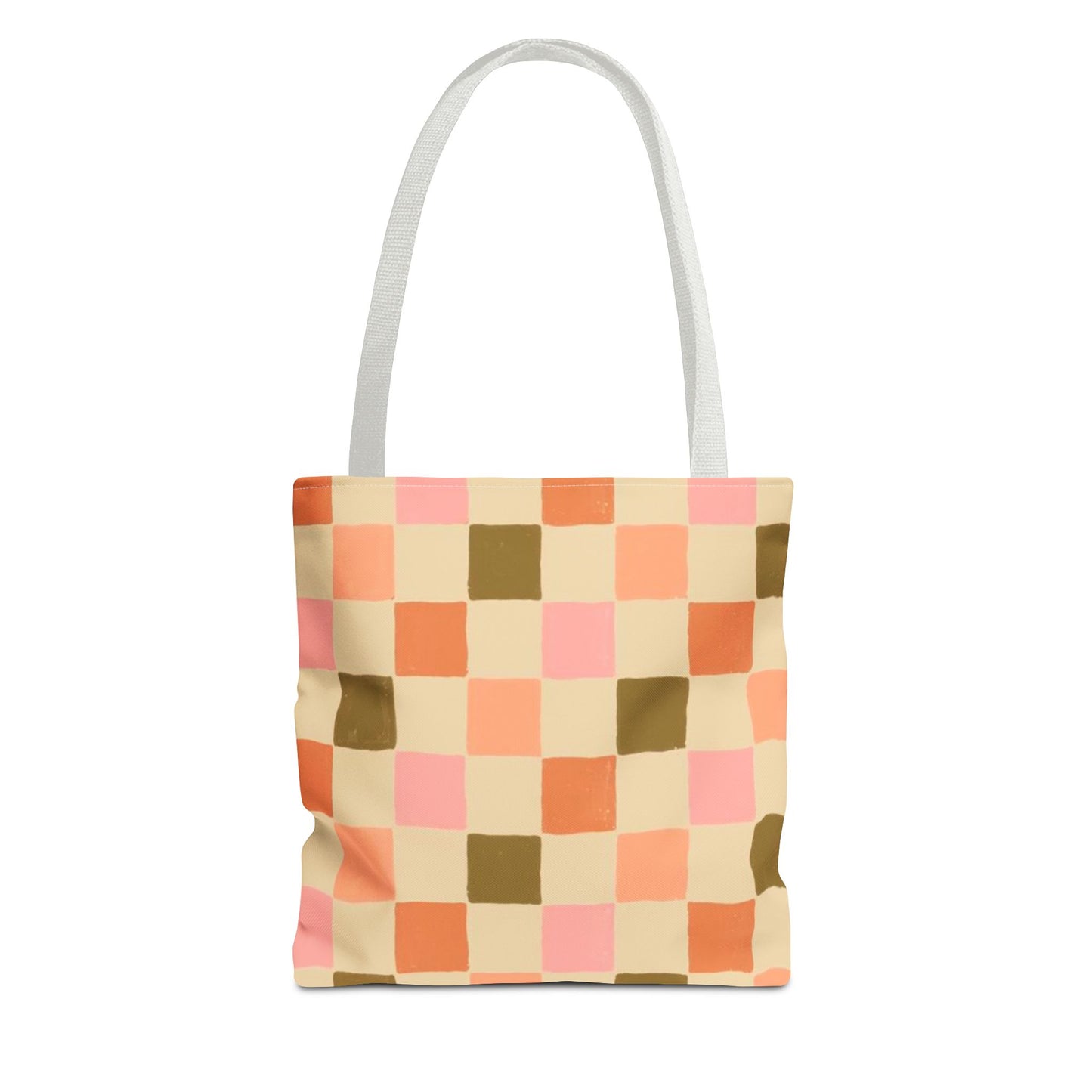 Sonoma Checkered All Over Print BRAND NEW Purse - Pocketbook - Travel Tote Bag