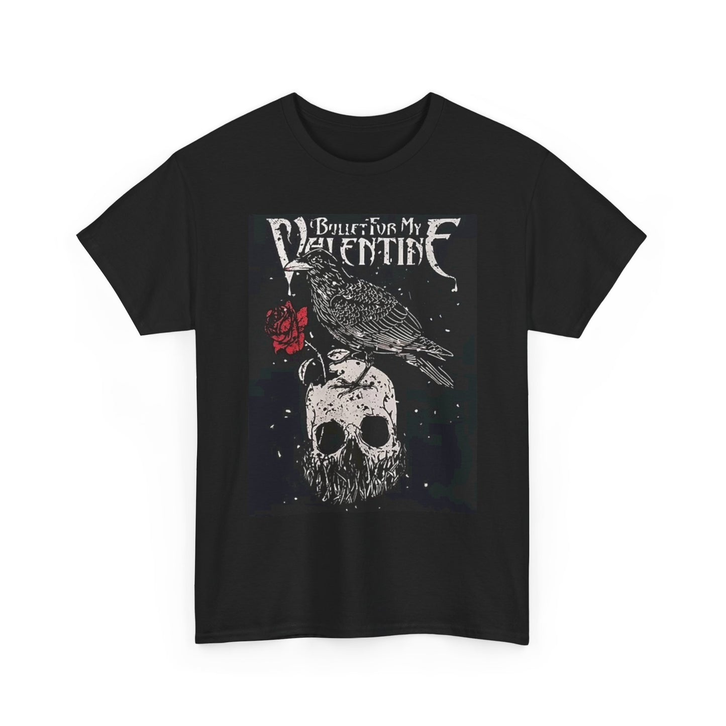 Bullet For My Valentine Graphic T Shirt Rock Merch Vintage Unisex Heavy Cotton