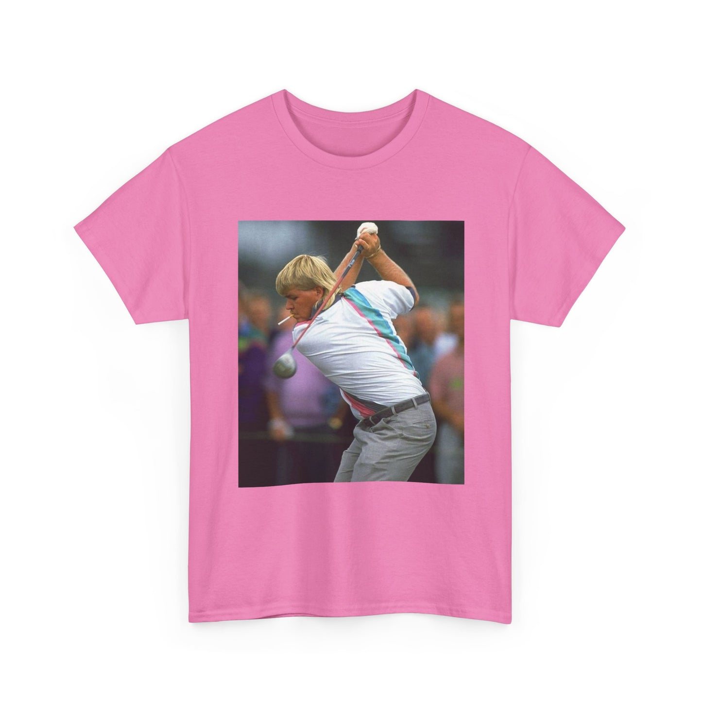 John Daly TShirt Masters golf club Tiger woods Vintage Unisex Heavy Cotton Tee