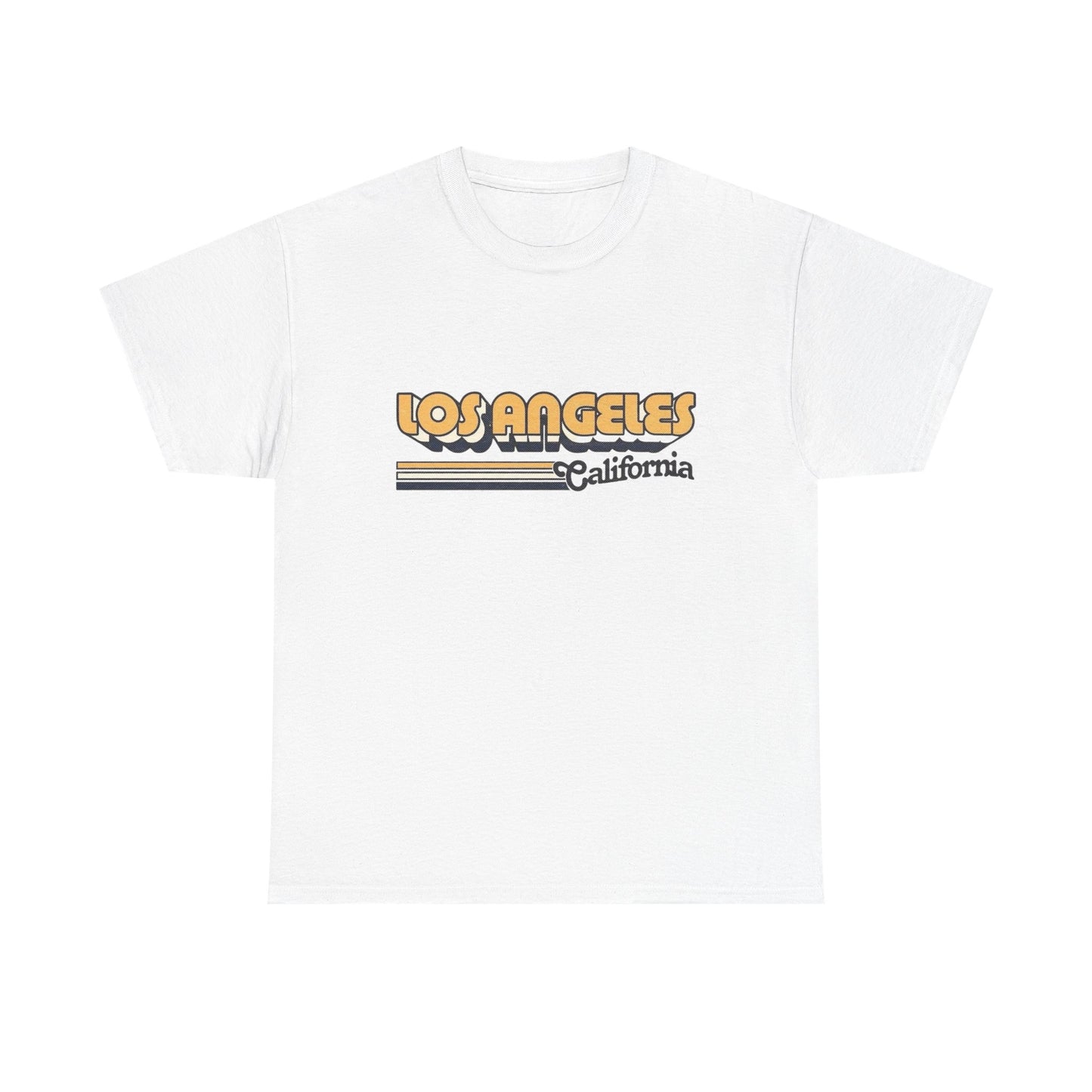 Los Angeles California Retro Graphic T Shirt NEW Adult Tee