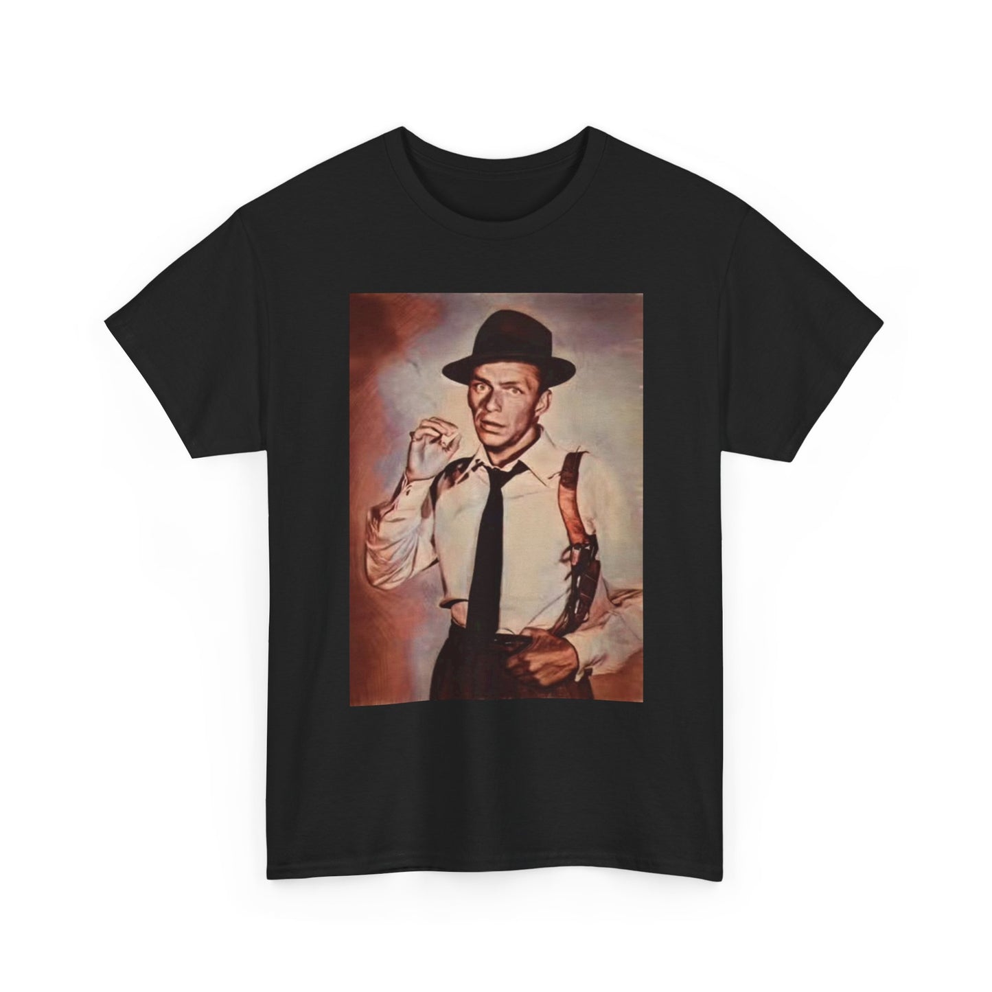 frank Sinatra Graphic T Shirt Vintage Retro New York 70s Unisex Heavy Cotton Tee