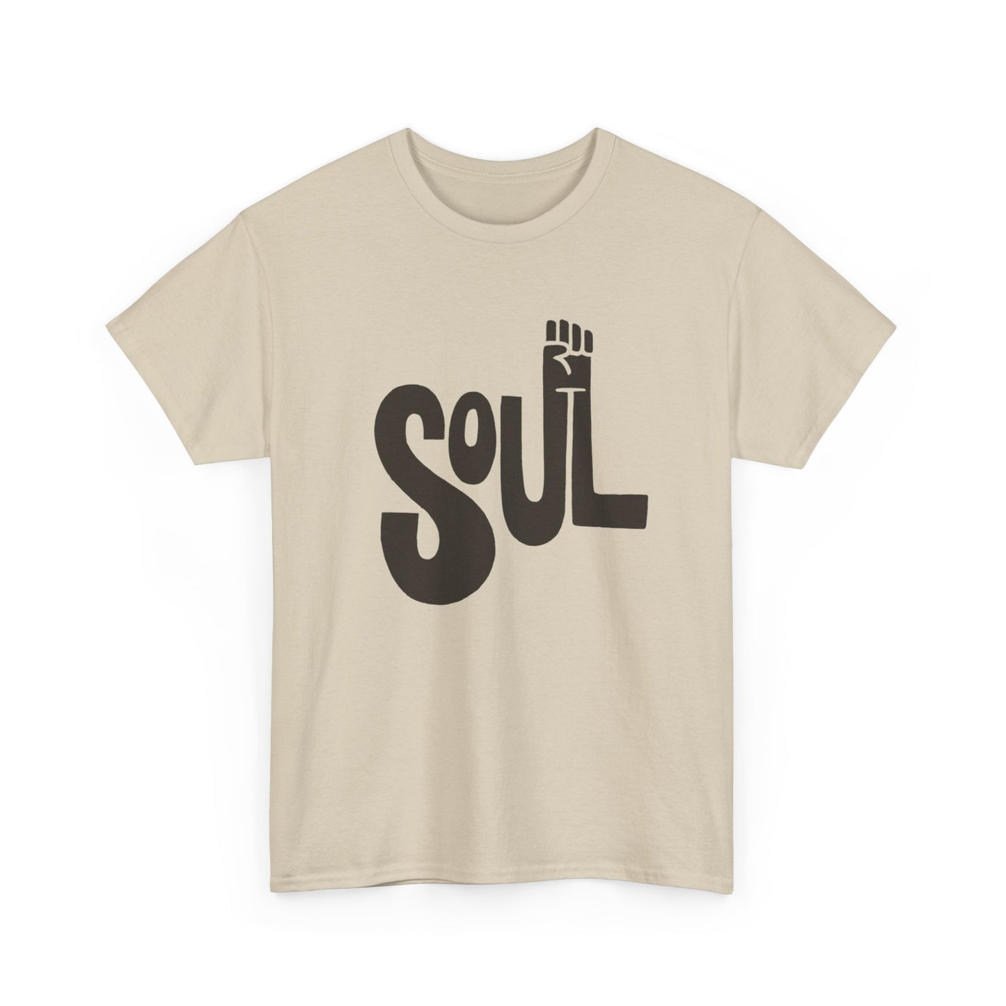 Soul Retro Power Graphic T Shirt NEW GIFT Unisex Heavy Cotton Tee