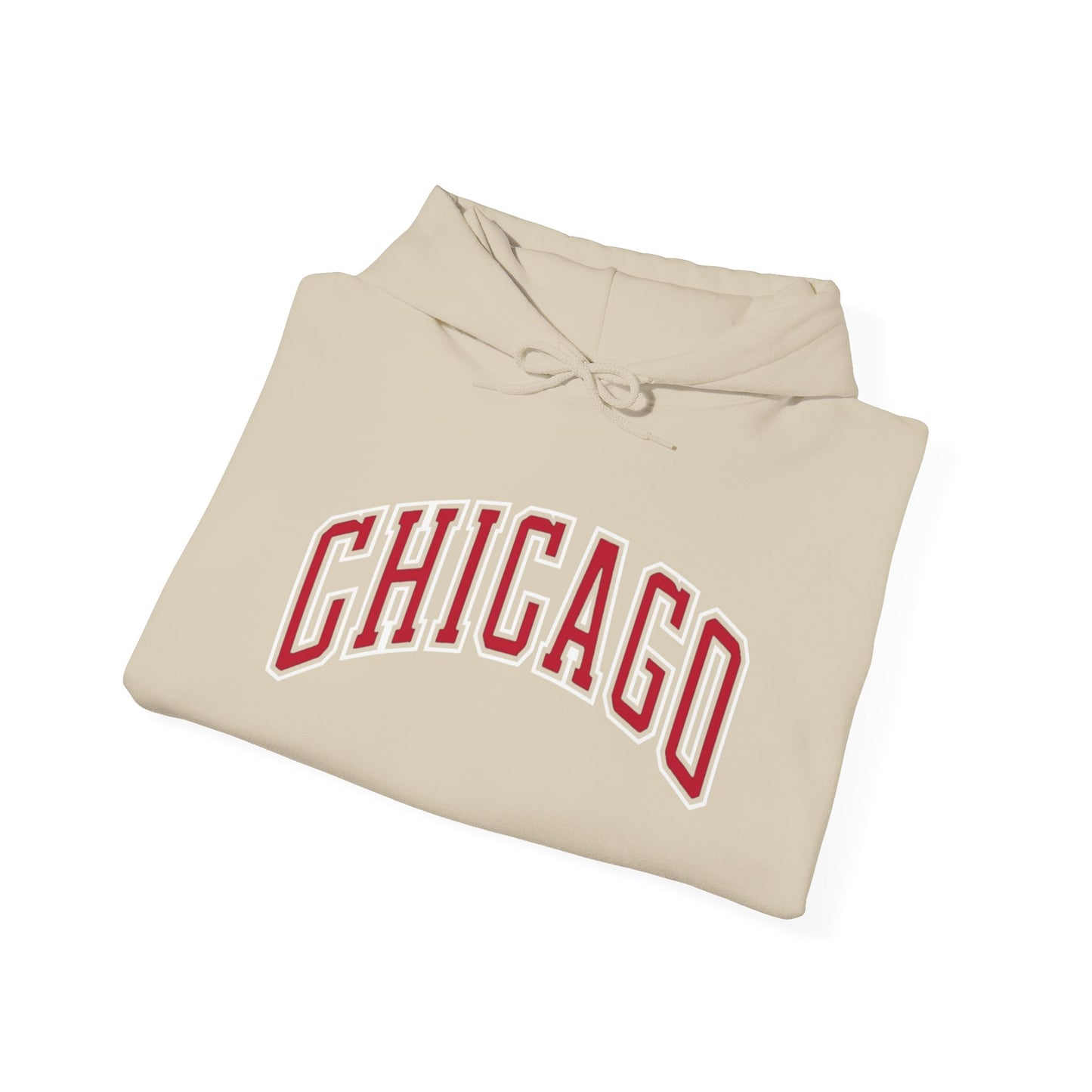 Chicago Retro 90's Graphic Hoodie Unisex Heavy Blend™ Hooded Sweatshirt