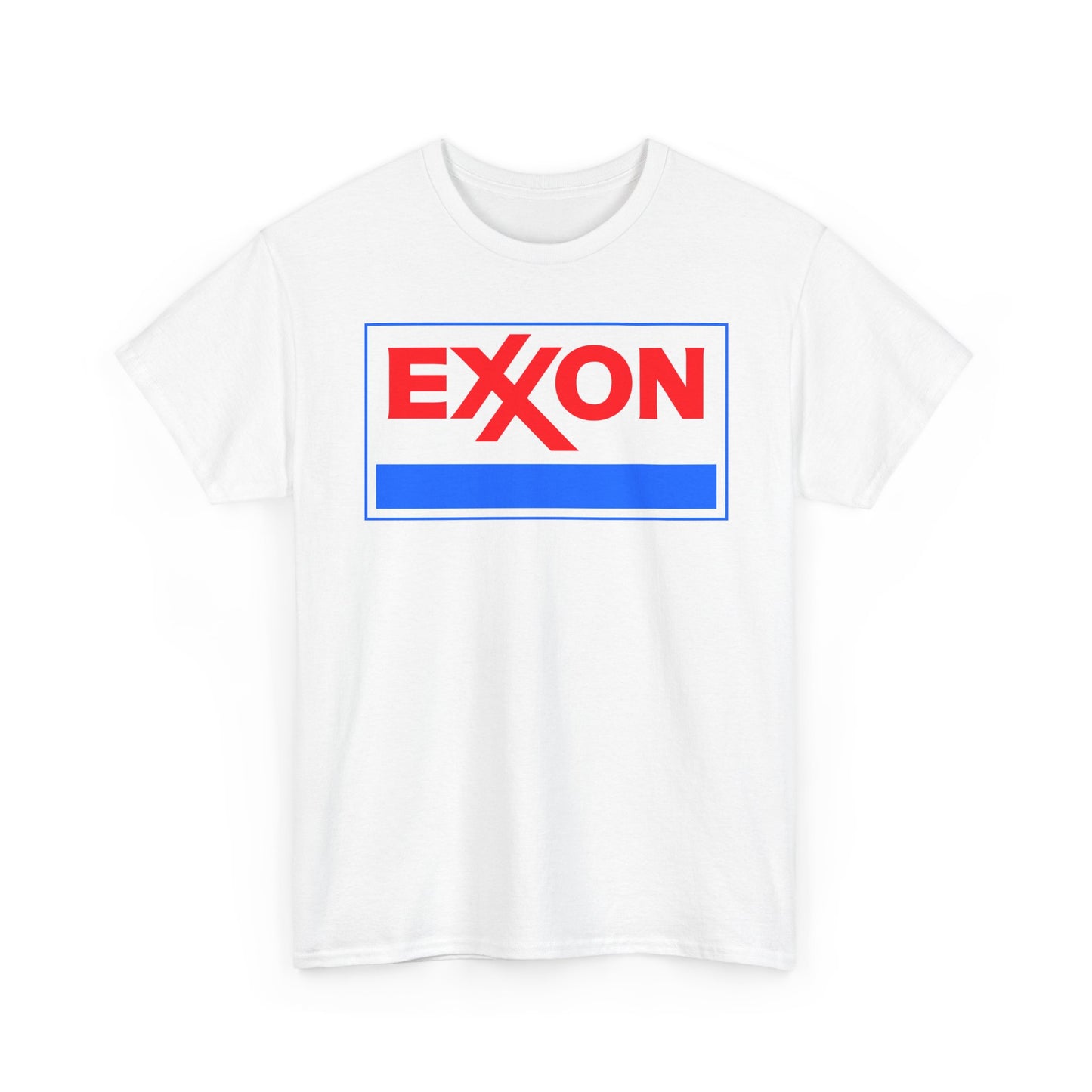 Exxon Graphic T Shirt Vintage Gas Logo Unisex Heavy Cotton Tee