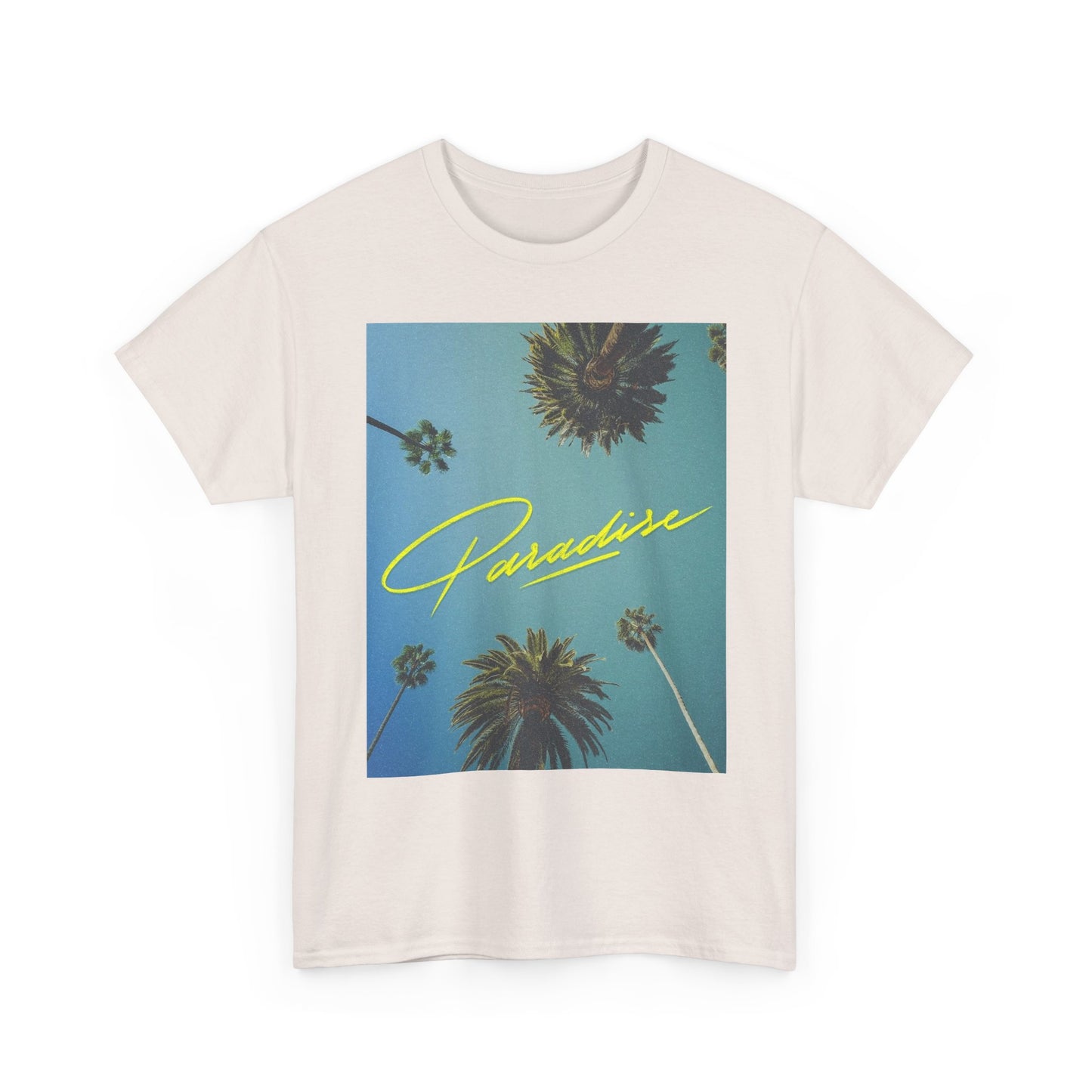 Paradise Graphic T Shirt NEW Adult Unisex Heavy Cotton Tee