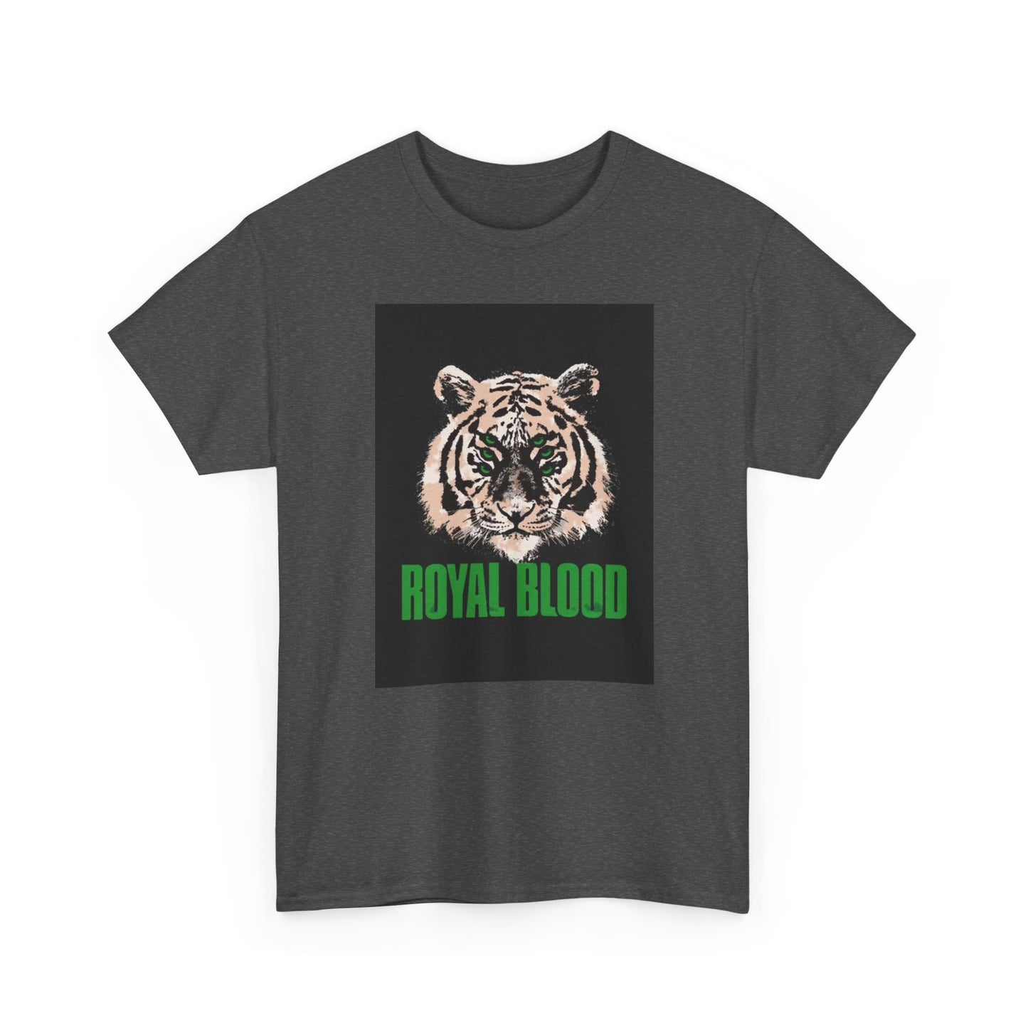 Royal Blood Tshirt Rock band Graphic Tiger Unisex Heavy Cotton Tee Vintage art