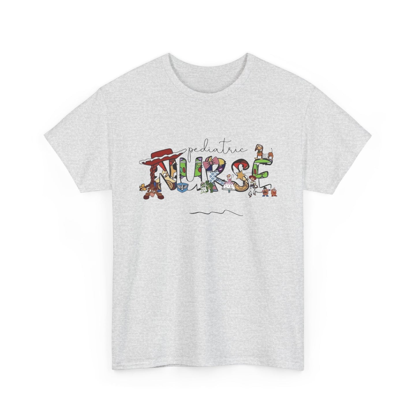 Pediatric Nurse Toy Graphic T Shirt NEW Unisex Heavy Cotton Tee