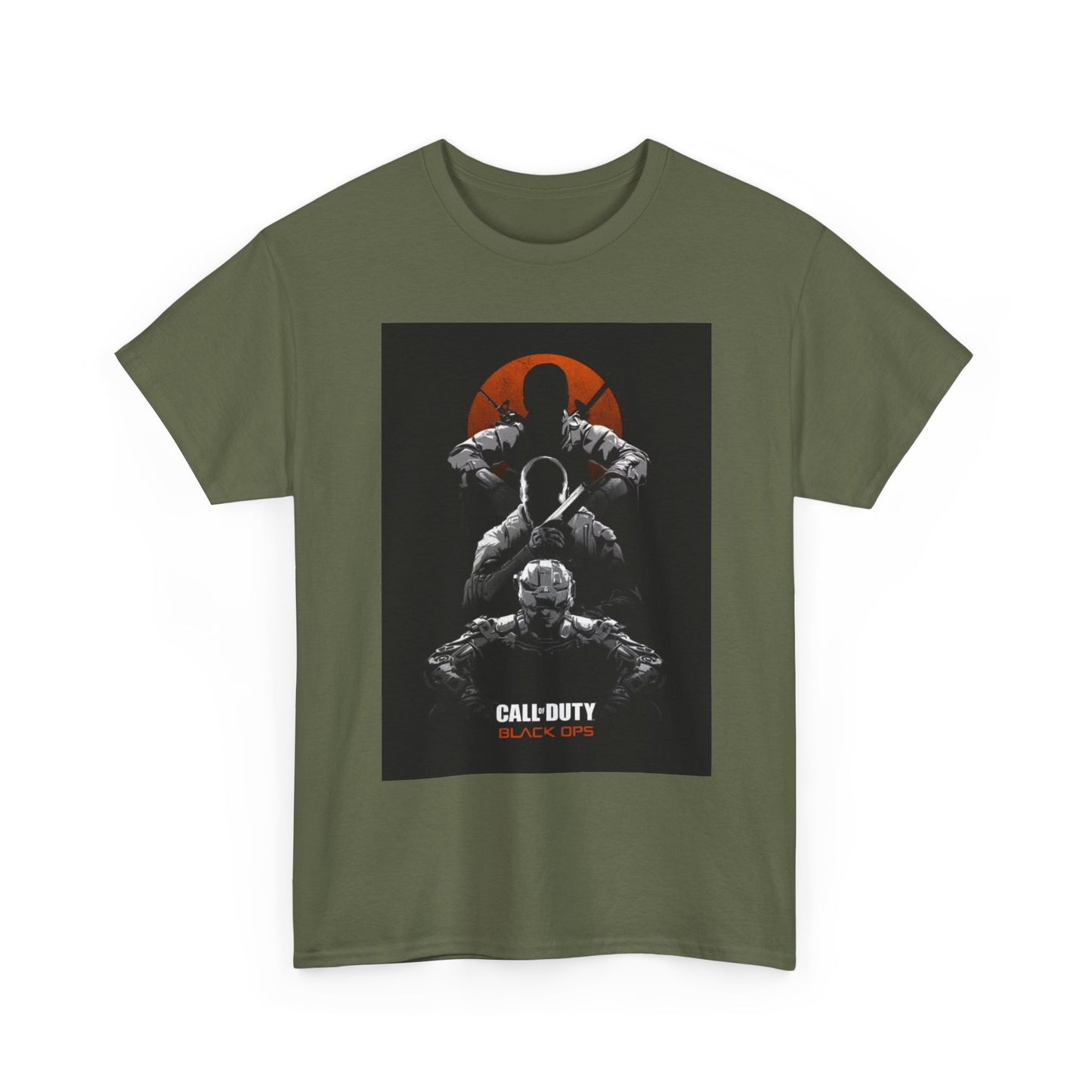 Call of Duty Black OPS Tshirt Retro gamer Xbox gaming Unisex Heavy Cotton Tee