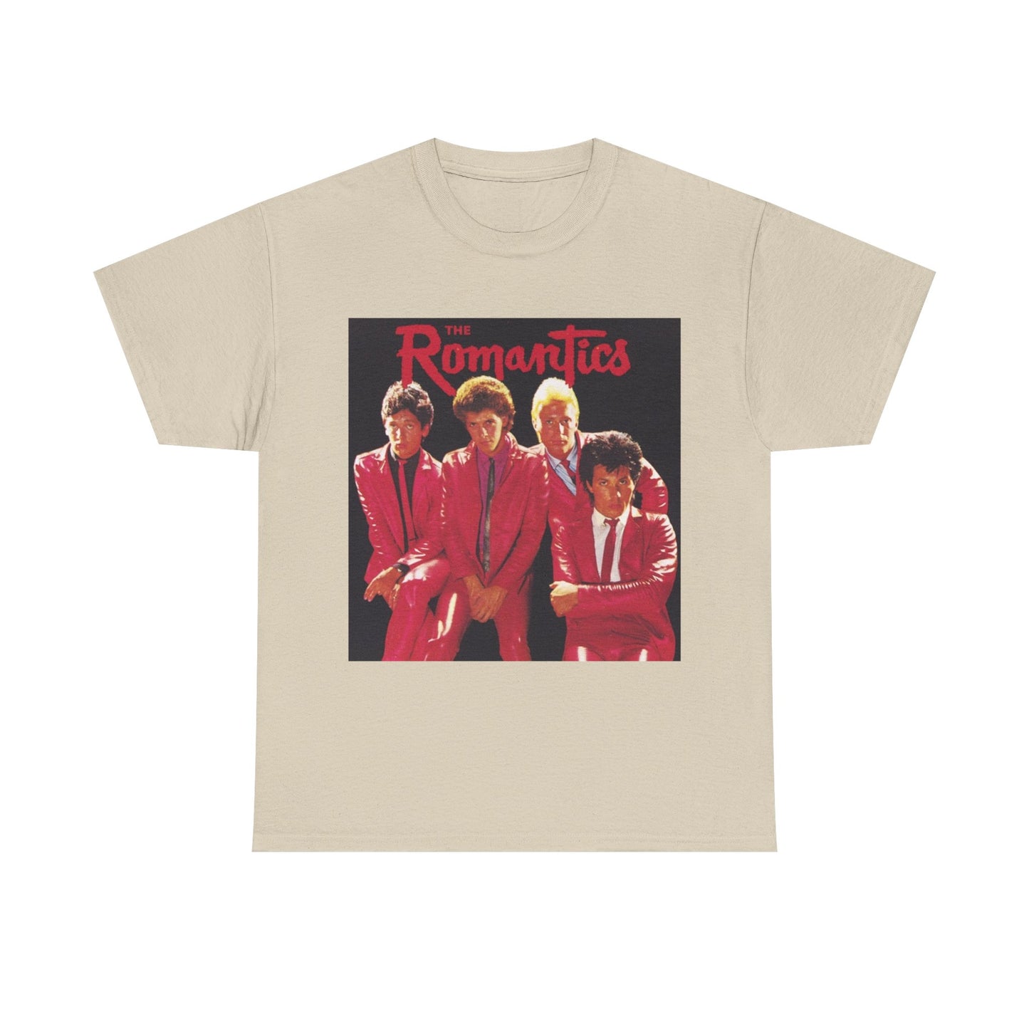 The Romantics Tshirt Vintage Band Poster Retro Unisex Heavy Cotton Tee