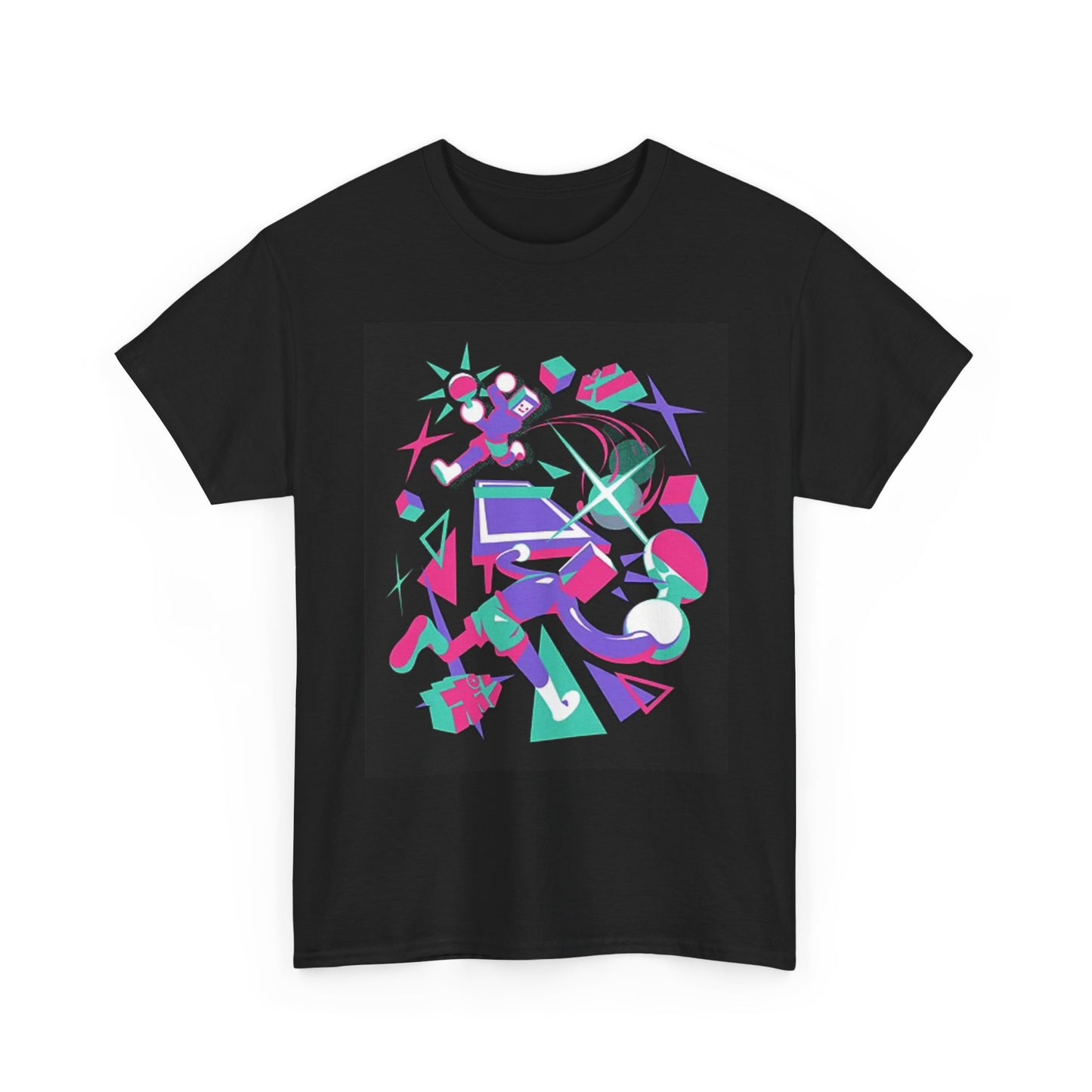 Vintage Paddle board Graphic Gaming T Shirt Retro Unisex Heavy Cotton Tee
