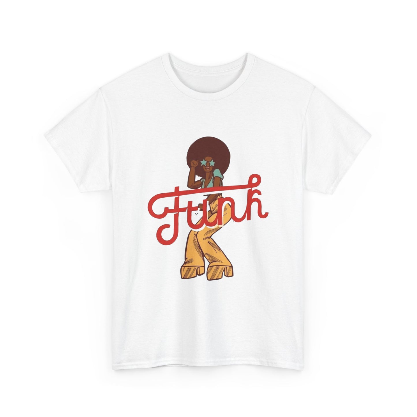 Funk Groovy Graphic T Shirt NEW GIFT Unisex Heavy Cotton Tee