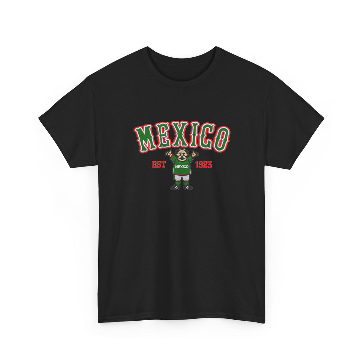 Mexico Graphic Tee, Est  Men's Graphic Tee Cactus Character Shirt