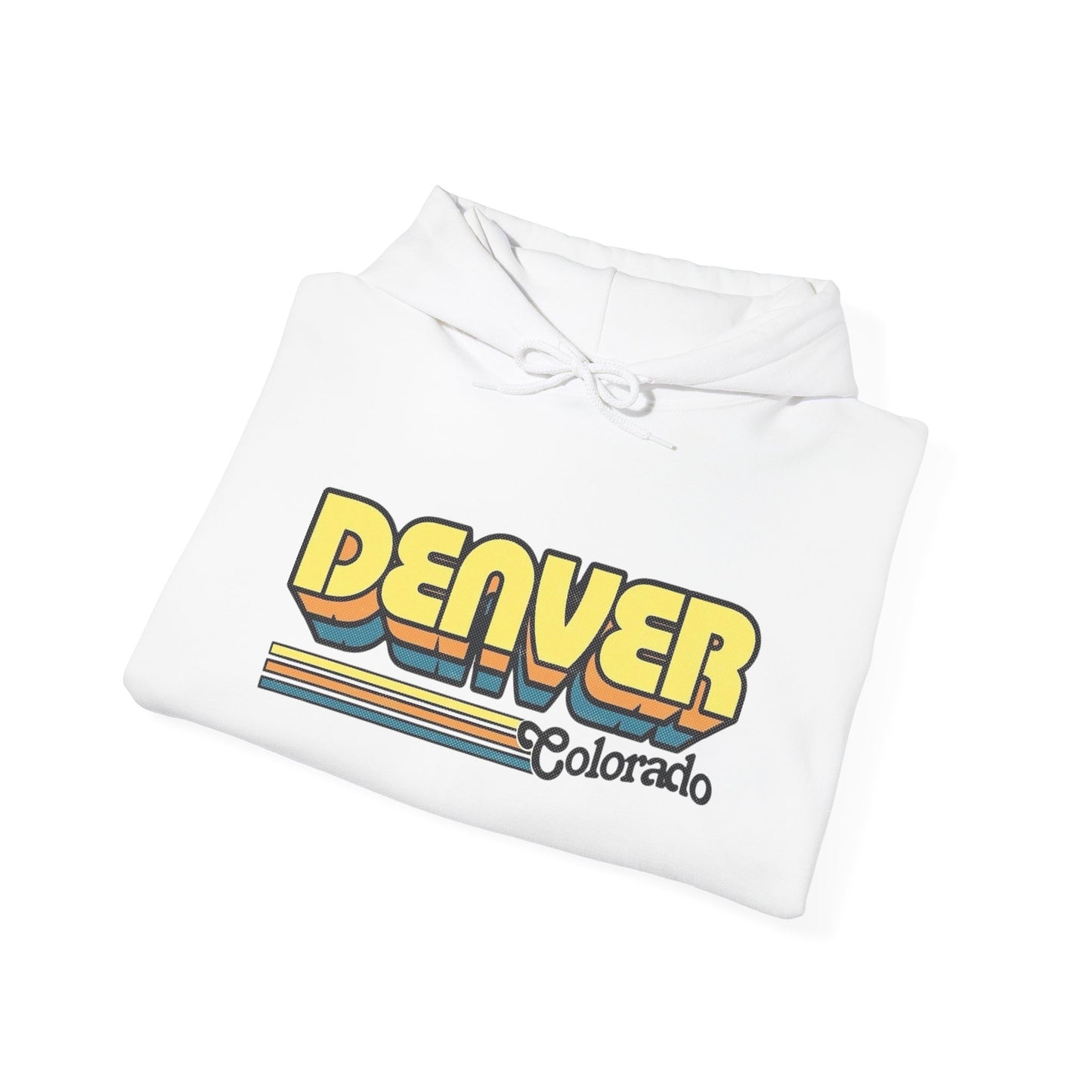 Denver Colorado Graphic Hoodie Heavy Blend™ NEW Sweatshirt