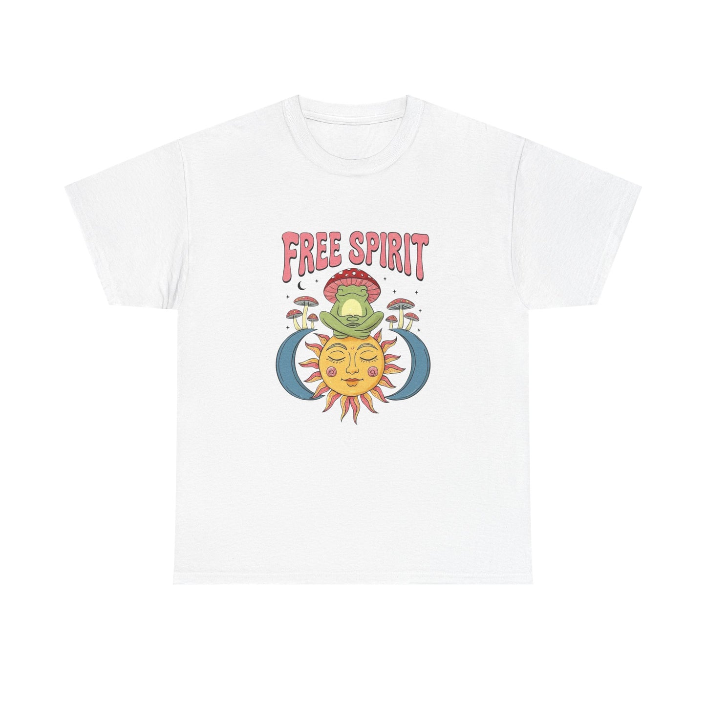 Free Spirit Graphic T-Shirt Men's Women's Heavy Cotton Tee NEW GIFT