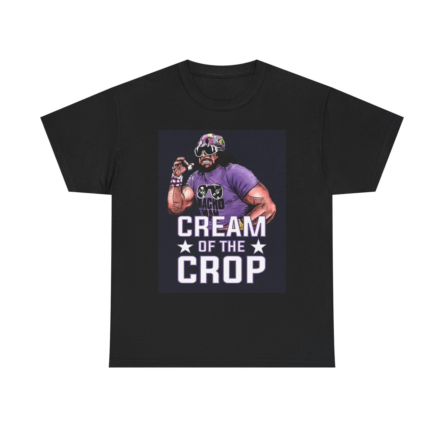Macho Man T Shirt Vintage Cream Of The Crop Unisex Heavy Cotton Tee