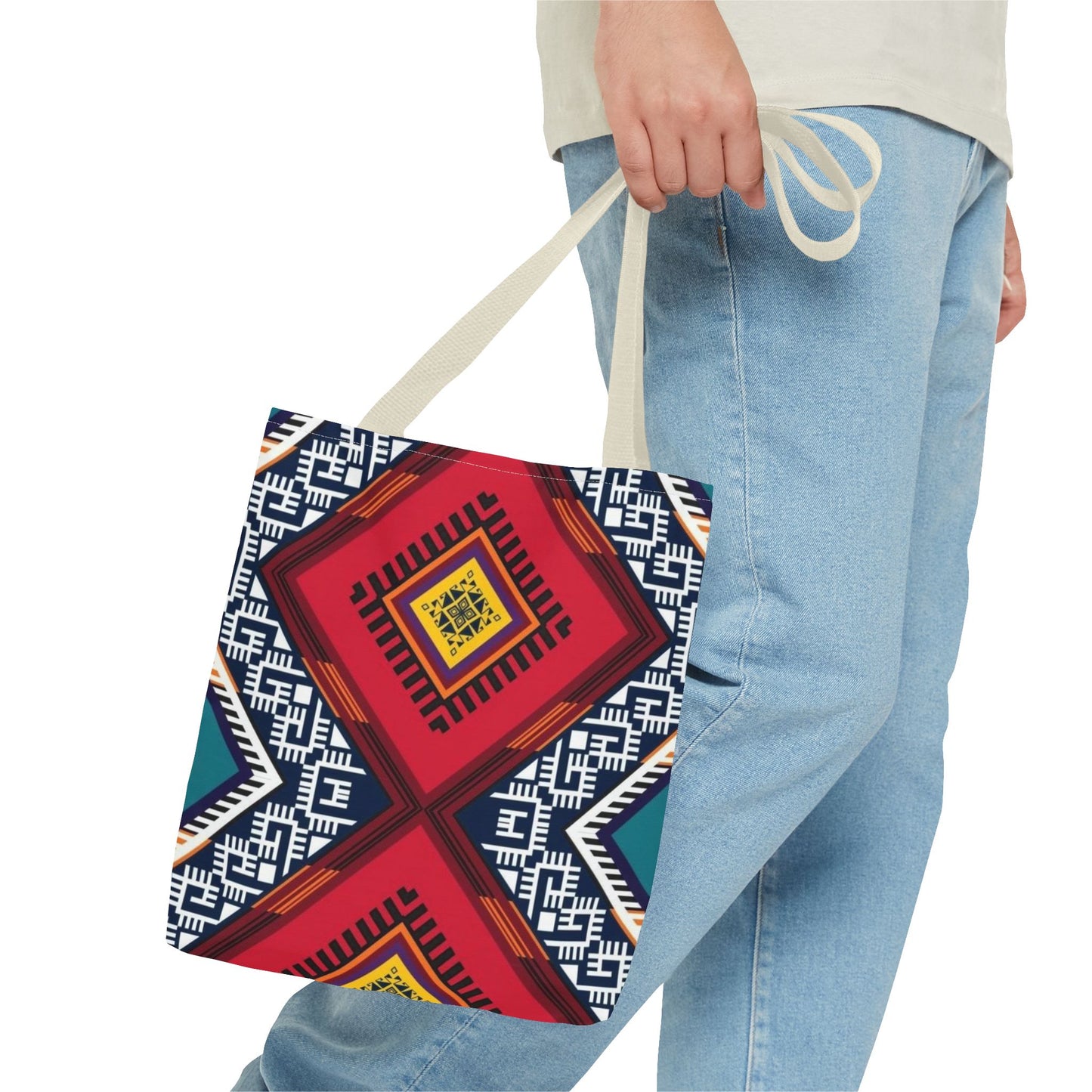 BRAND NEW WESTERN PRINT Multi Color TOTE BAG Fast Shipping (AOP) 11