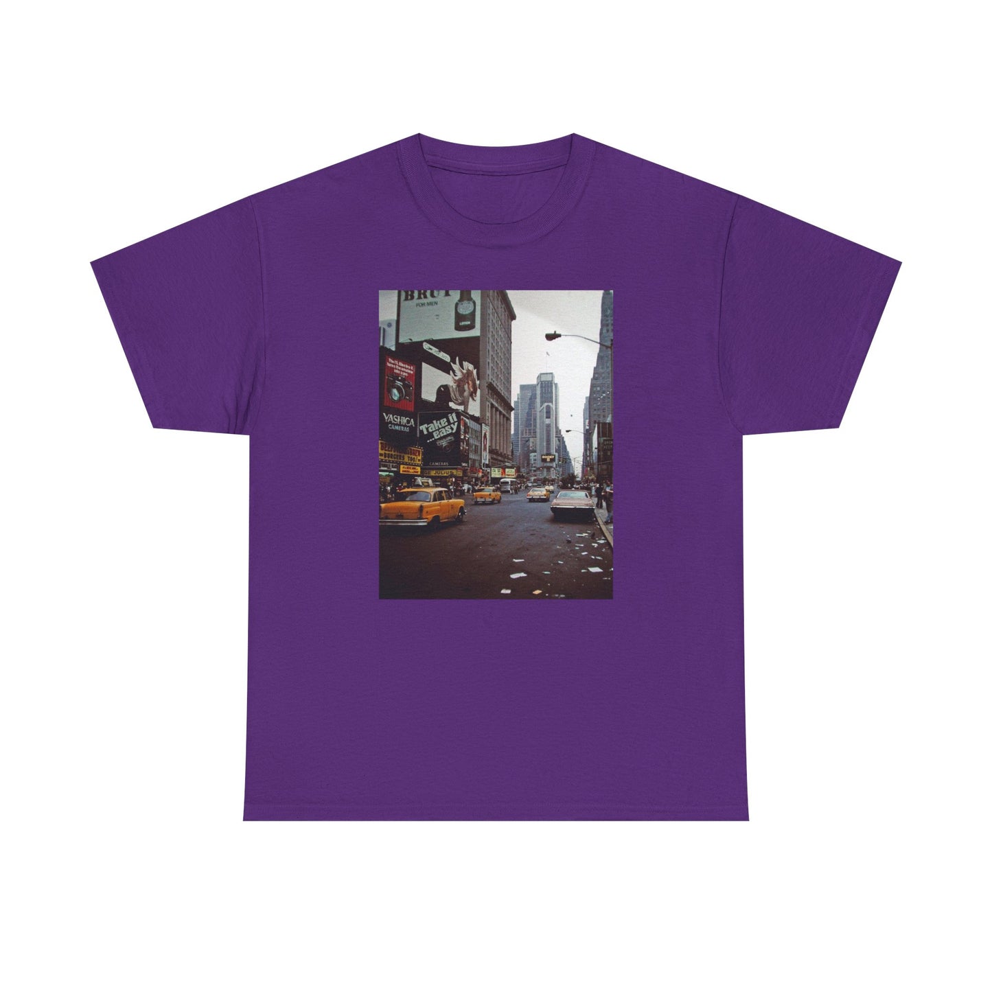 New York retro vintage supreme style Heavy Cotton Tee