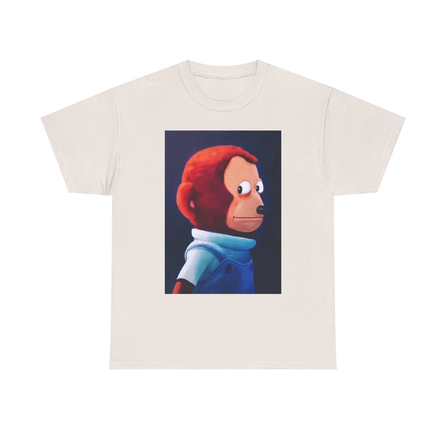 Funny Side Eye Jokes T Shirt MEME Comedy Cartoon Painting Unisex Heavy Cotton