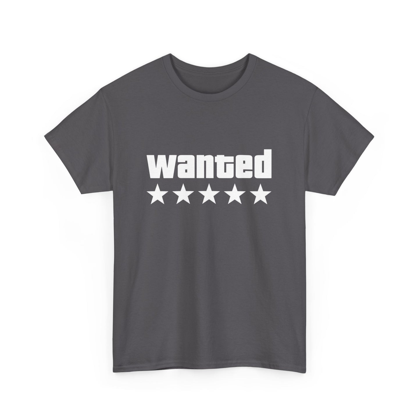 Wanted Five Stars GTA Graphic T Shirt NEW ADULT