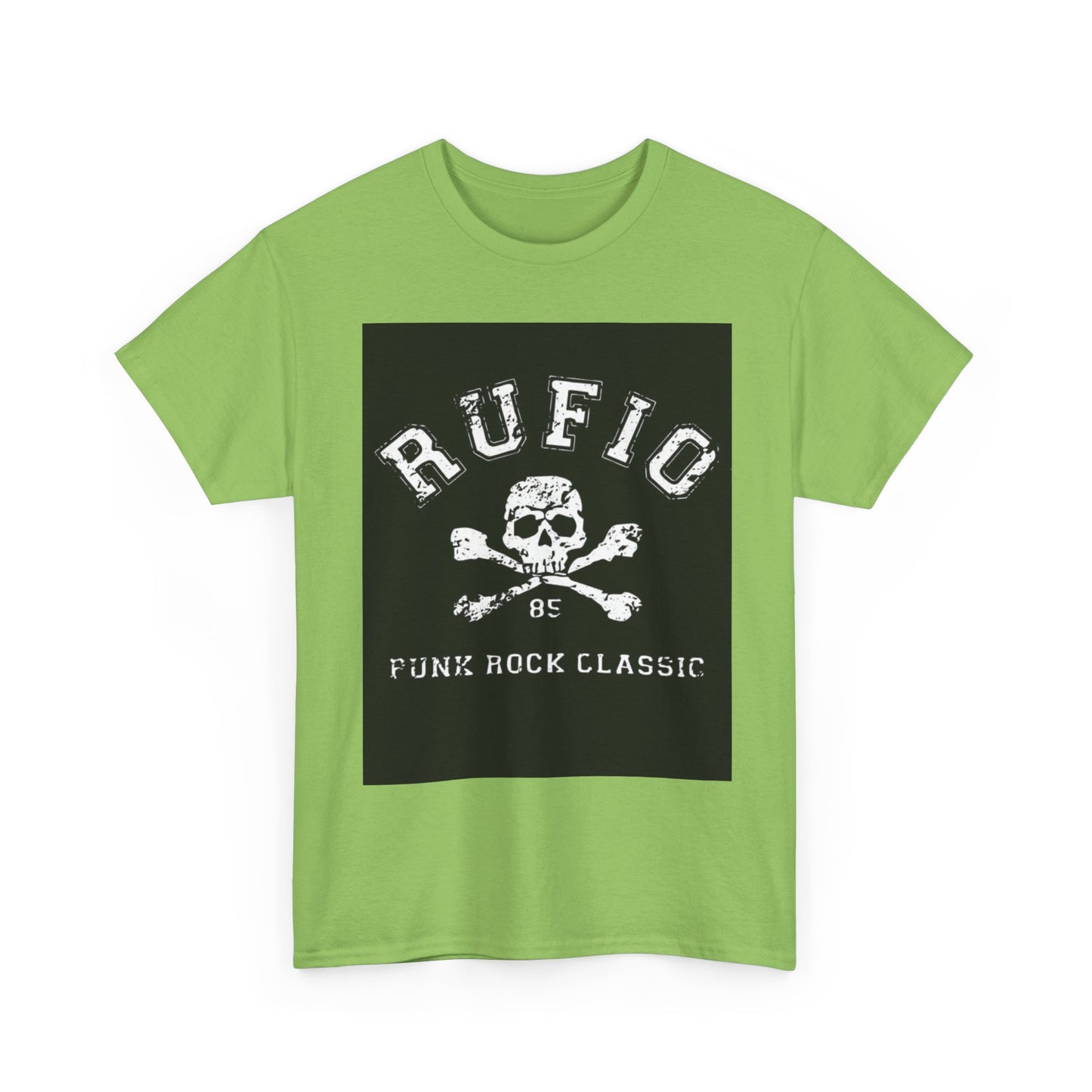 Rufio Tshirt Vintage Punk Rock band merch retro Unisex Heavy Cotton Tee