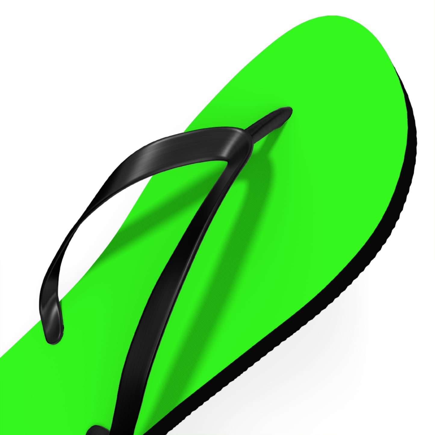 Neon Green Lime Flip Flops, Sandals Slides, Summer Footwear, Brand New