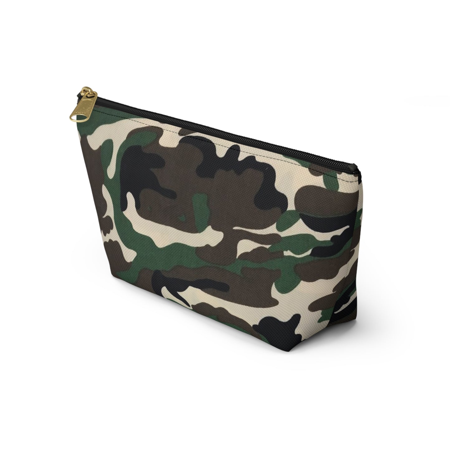 Camo Bag Travel Accessory Pouch w T-bottom Brand New
