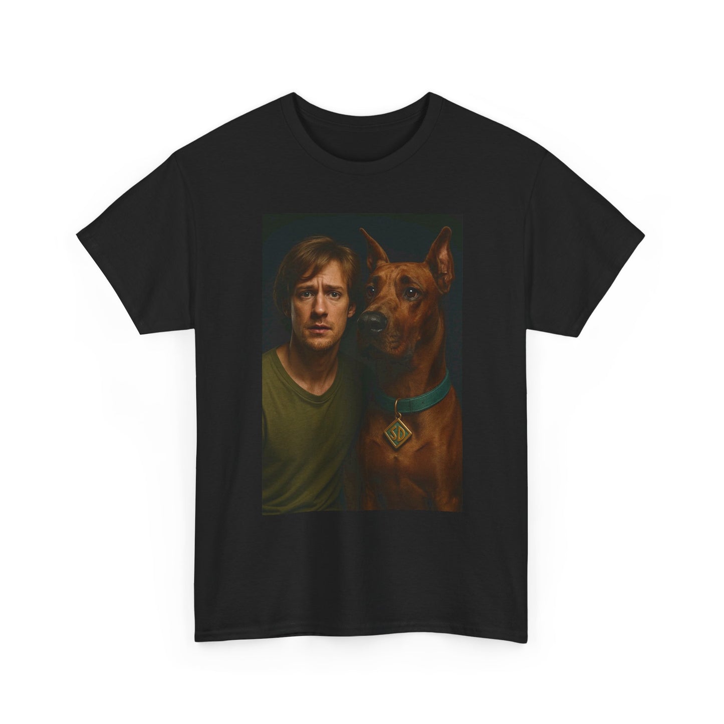 Scooby Doo And Shaggy Funny Comedy Realistic Graphic T Shirt BRAND NEW S-5XL