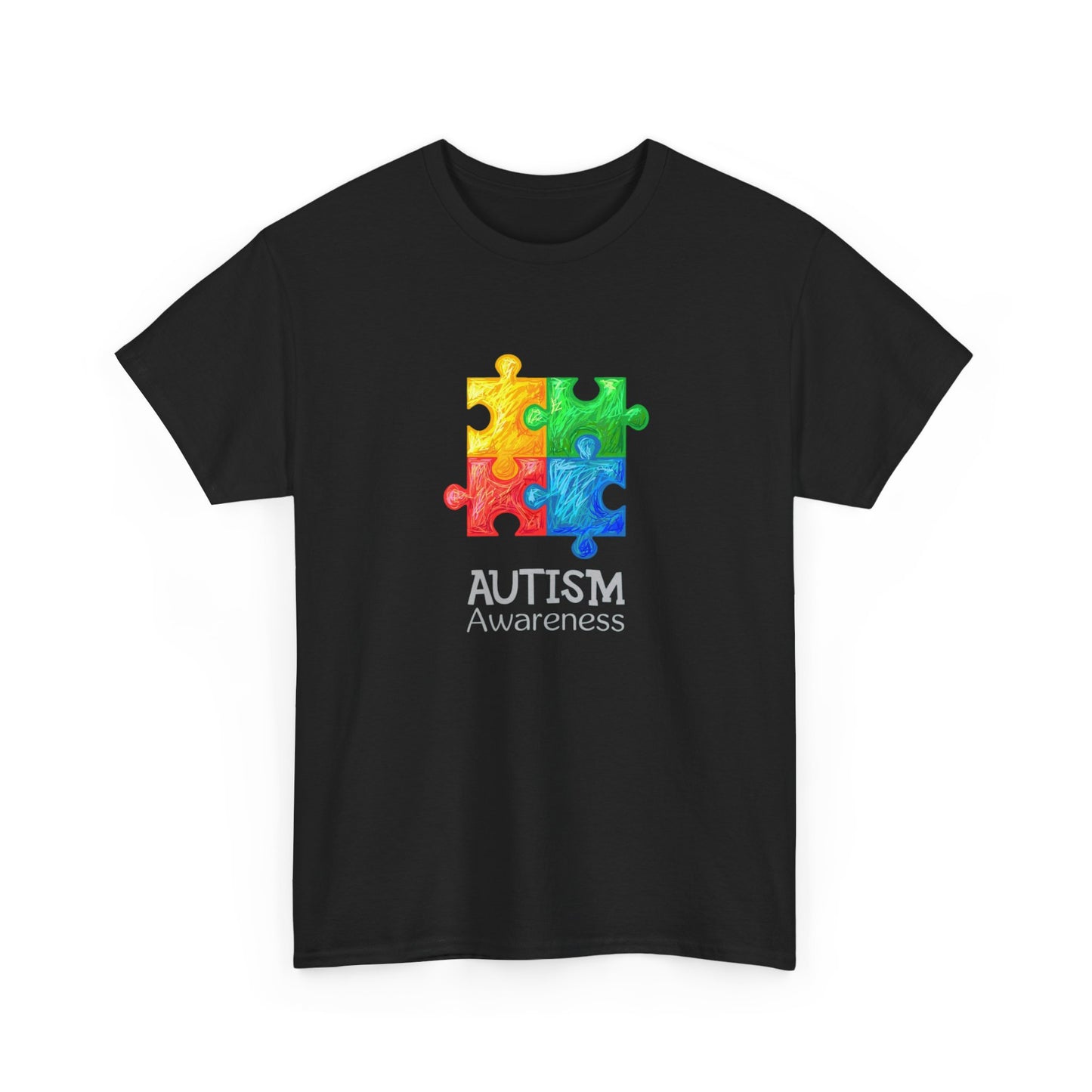 Autism Tshirt awareness health care nursing mental health Unisex Heavy Cotton