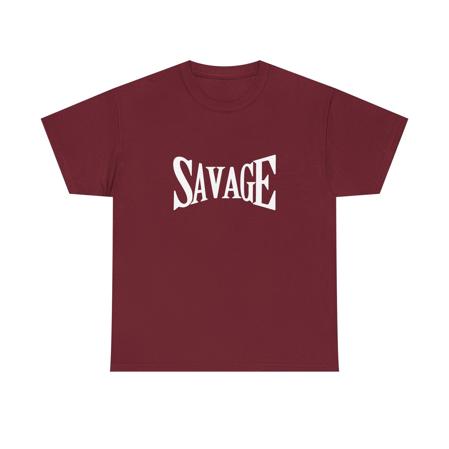 Savage Graphic T Shirt NEW Vintage Unisex Heavy Cotton Tee