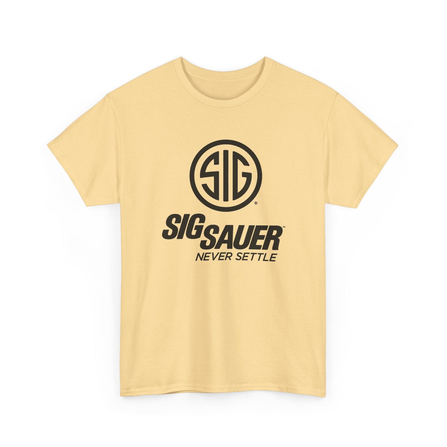 Sig Sauer Retro Graphic T Shirt Unisex Heavy Cotton Tee
