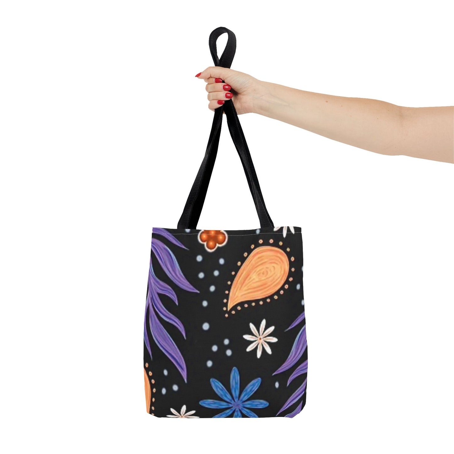 Floral Multi Color Retro BRAND NEW Tote Bag (AOP)