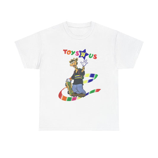 Toys R Us Tshirt Vintage Geoffrey Logo Retro 90s Rare Unisex Heavy Cotton Tee