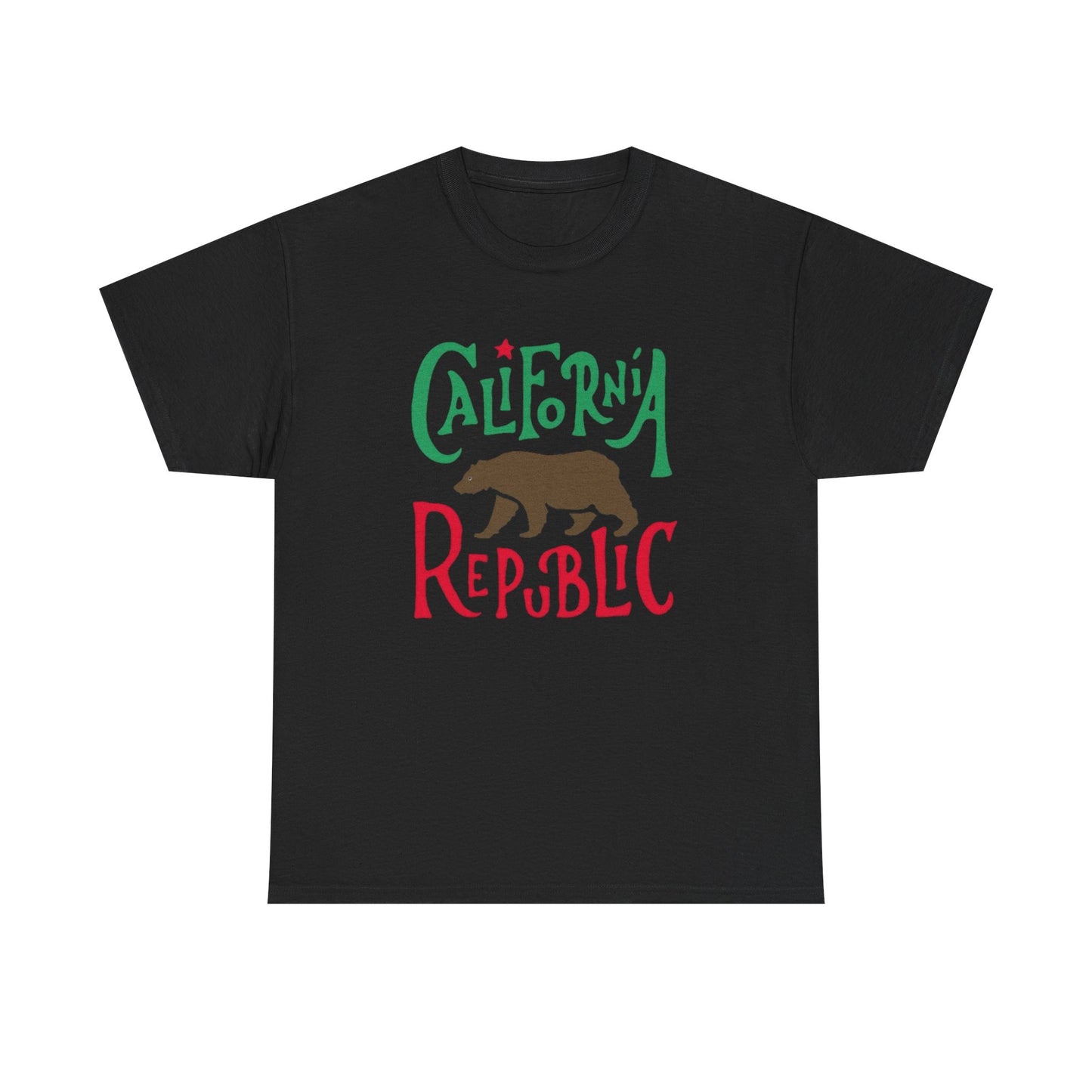 California Republic Graphic T Shirt NEW Adult Tee
