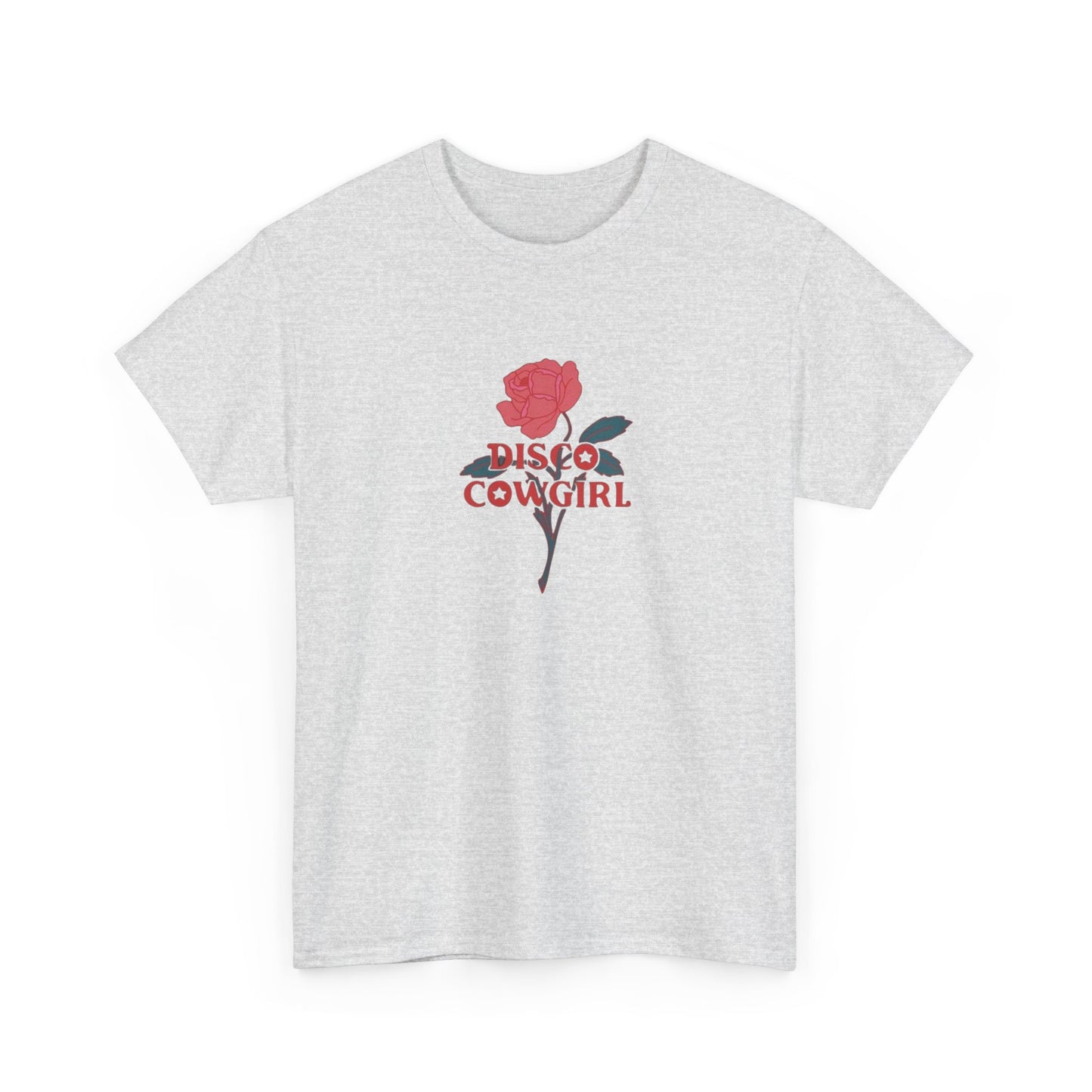Disco Cowgirl Graphic T Shirt Unisex Heavy Cotton Tee Gift