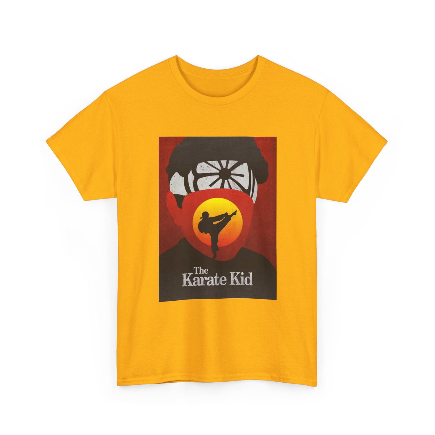 The Karate Kid Tshirt Vintage Retro Movie Poster 90s Unisex Heavy Cotton Tee