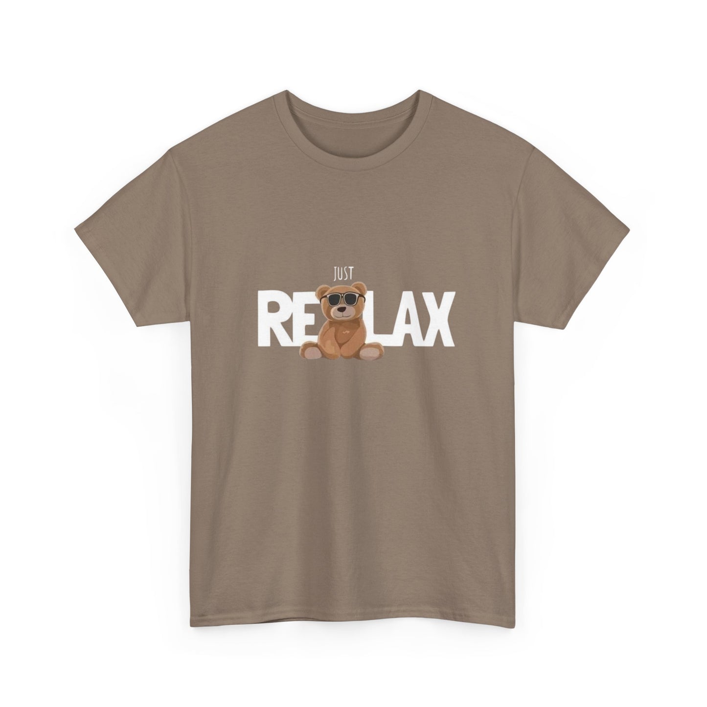Just Relax Graphic T Shirt Unisex Heavy Cotton Tee