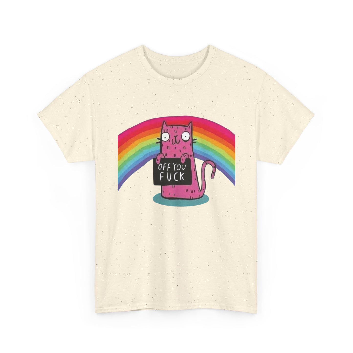 Off You Go Funny Graphic T Shirt Unisex Heavy Cotton Tee Gift New