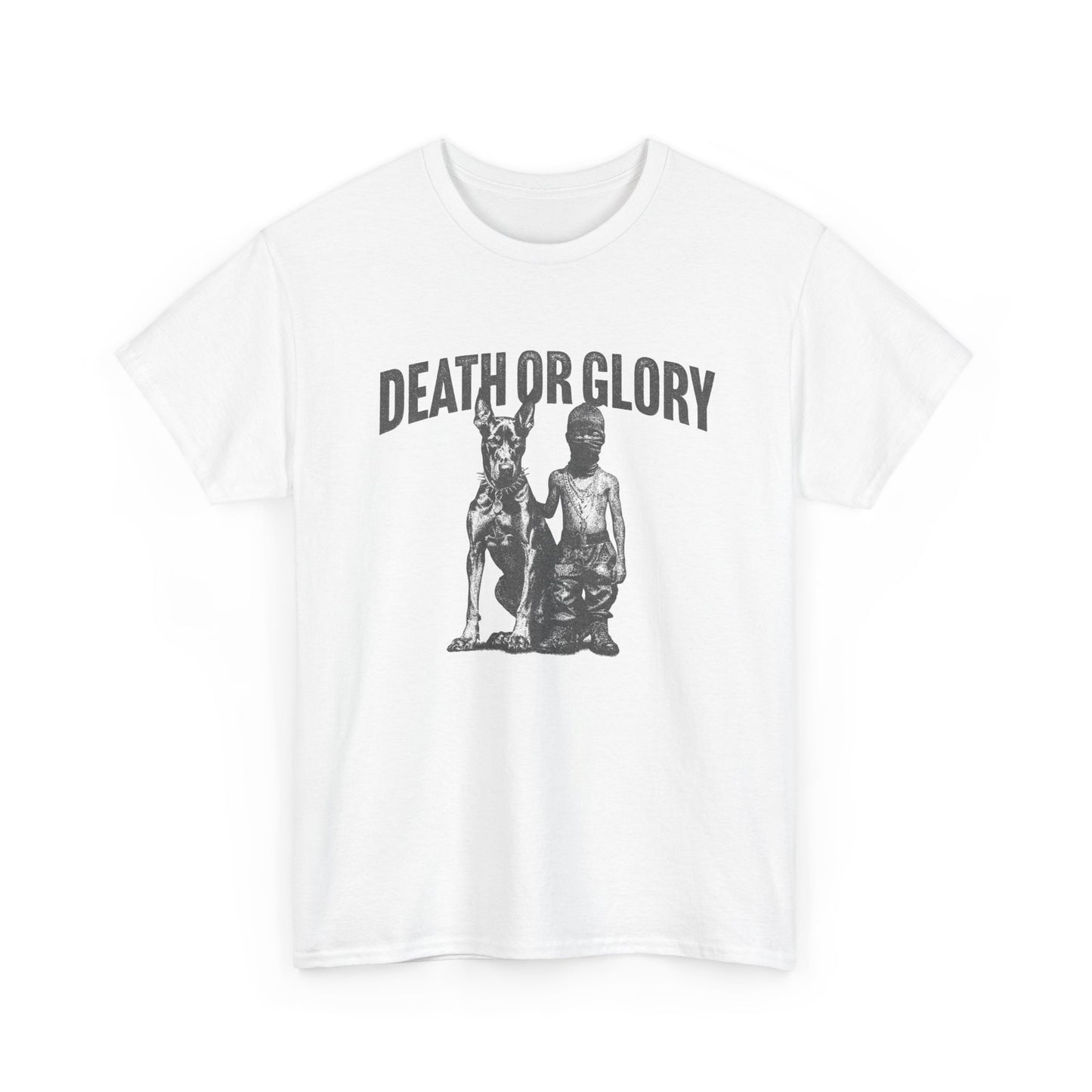 Death Or Glory T Shirt Graphic Unisex Heavy Cotton Tee NEW GIFT