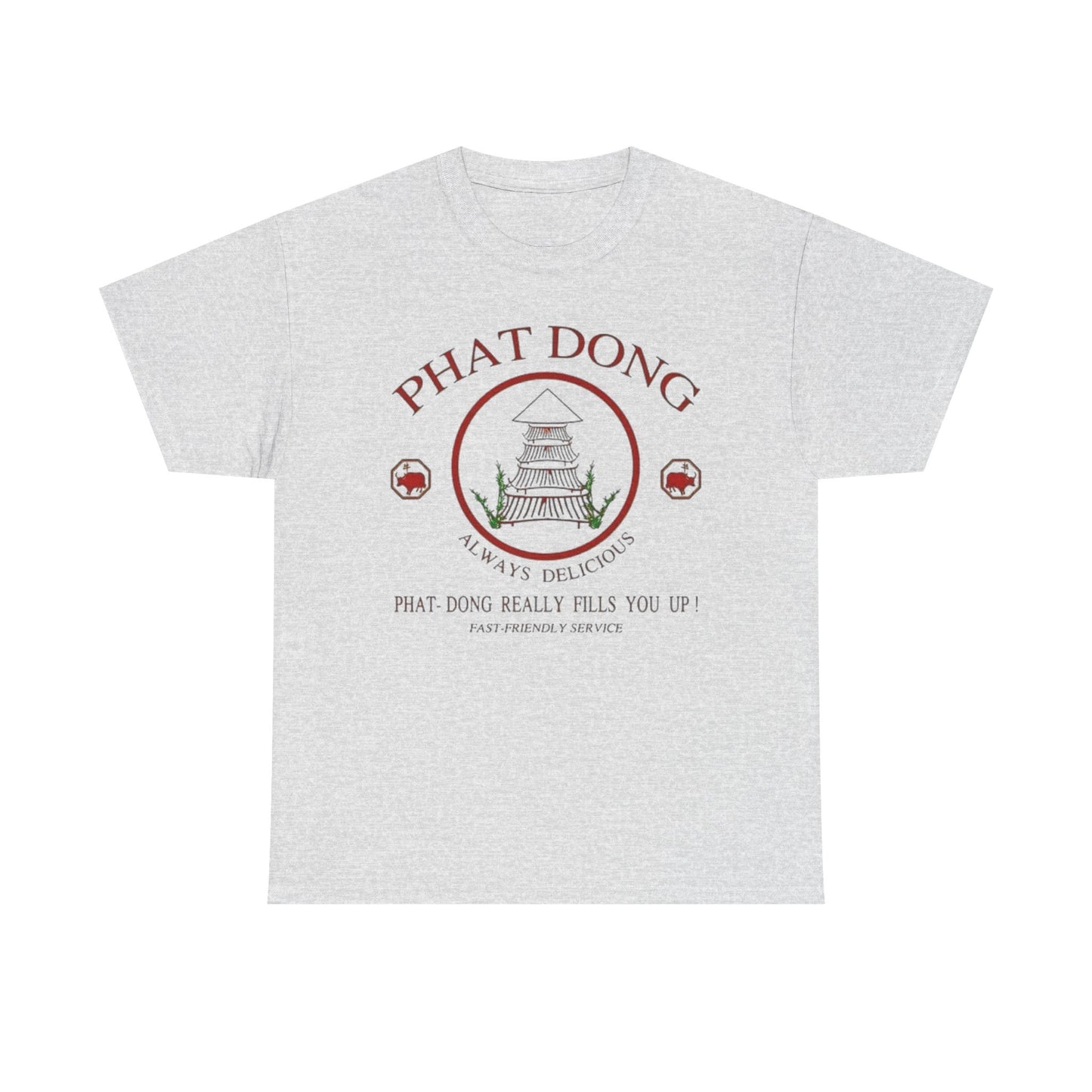 Phat Dong Funny Chinese Food Graphic T-Shirt Gift NEW Jokes  Heavy Cotton Tee