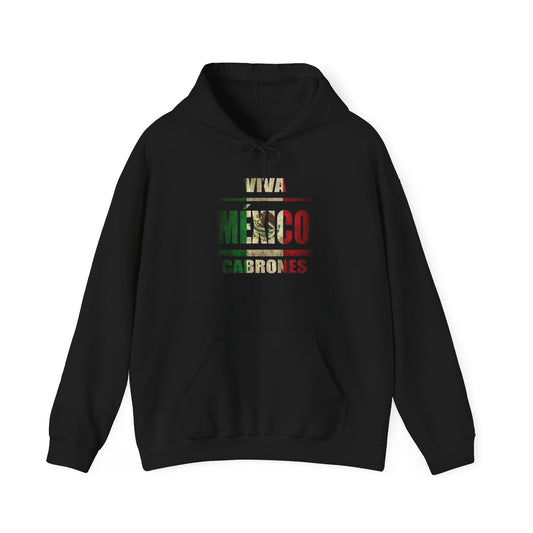 Viva Mexico Graphic Hoodie Unisex Heavy Blend™ Hooded Sweatshirt