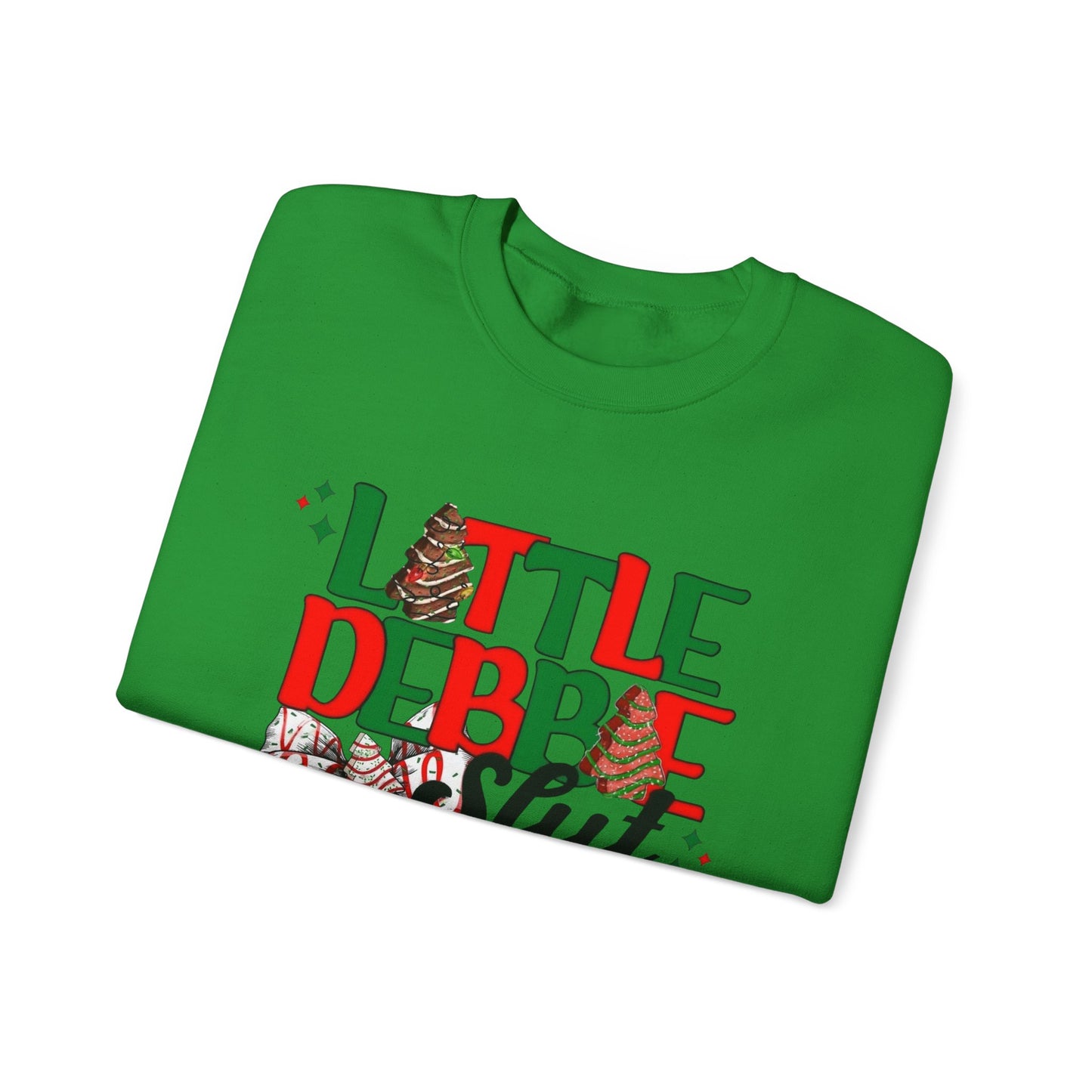 Little Debbie Slut Funny Christmas Sweater NEW Heavy Blend™ Crewneck Sweatshirt