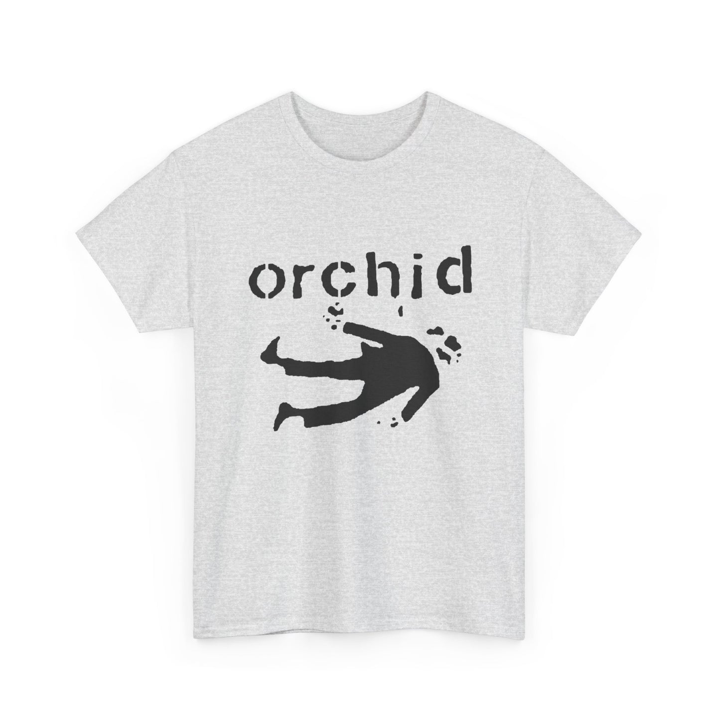 Orchid Graphic T Shirt Unisex Heavy Cotton Tee