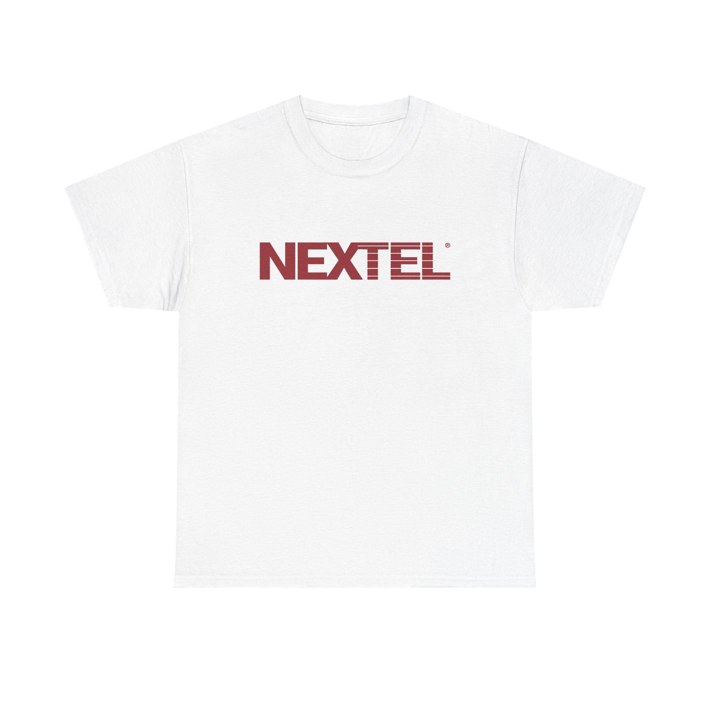 Nextel T-shirt vintage cellphone retro logo employee 90s Unisex Heavy Cotton Tee