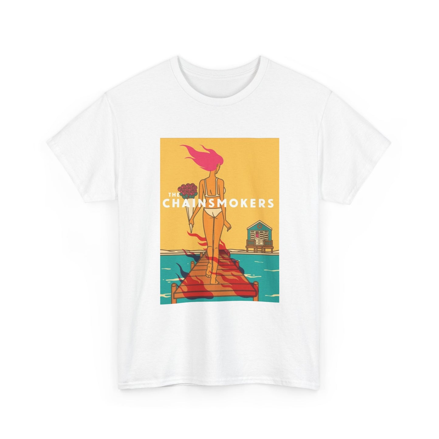 The Chainsmokers Tshirt Retro Concert Tour Merch EDM DJ Miami Unisex