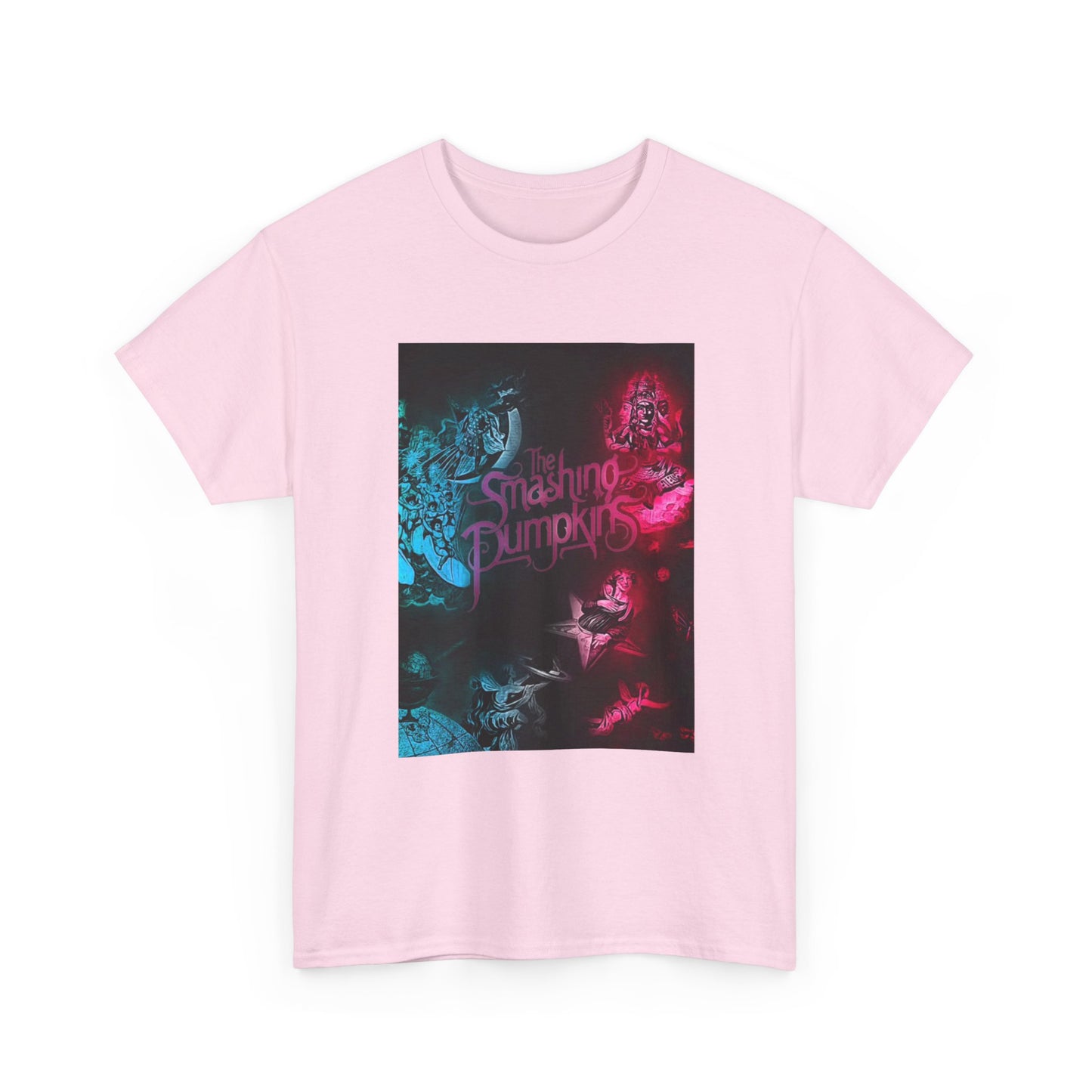 The Smashing Pumpkins Tshirt Vintage Merch Neon Unisex Heavy Cotton Tee